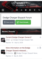 Charger six pack forum
