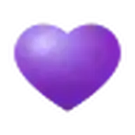 Purple Valentine's Heart